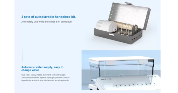 PT7 Periodontal Treatment-Device 1780-2 (1) Détartreur ultrasonique REFINE PT7 avec irrigation – Scaler dentaire