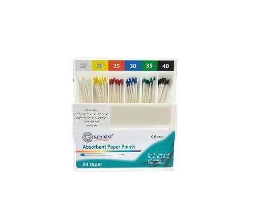 photo_1_2026-07-21_21-22-36 Pointes de papier absorbant 2 % Gapadent – Assortiment ISO