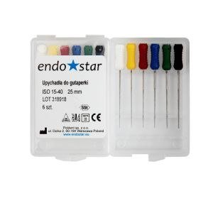 Limes K NiTi Endo Star 25 mm – Assortiment ISO 15–40 (6 pièces)