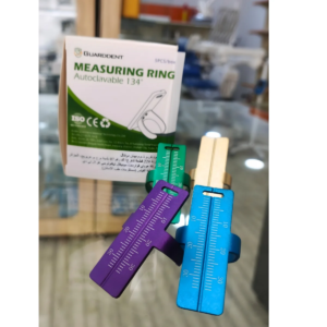 Bague endodontique métallique pour instruments
